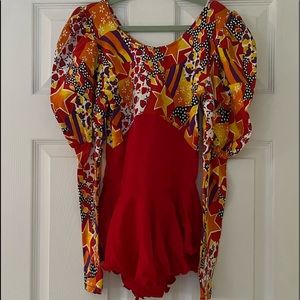 (Sold)Ice skating dress set for girls, small adult size